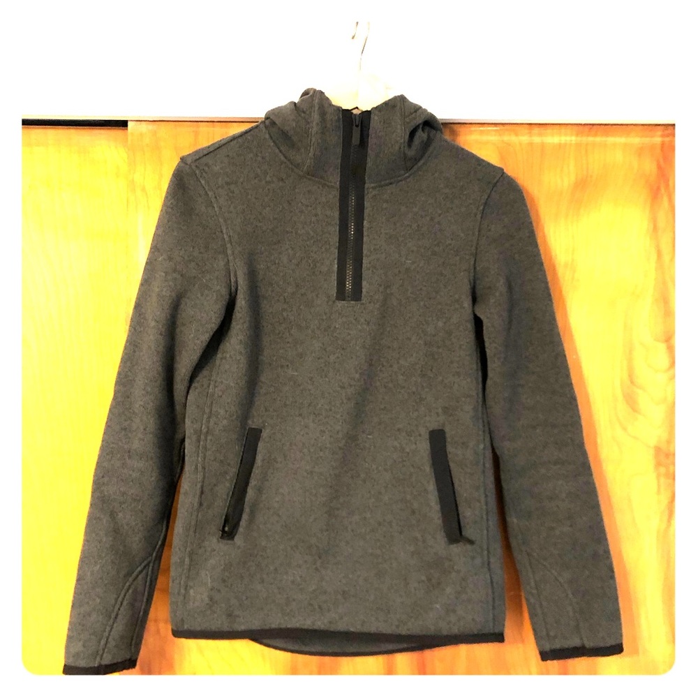 Lulu Lemon 3/4 zip hoody with pockets